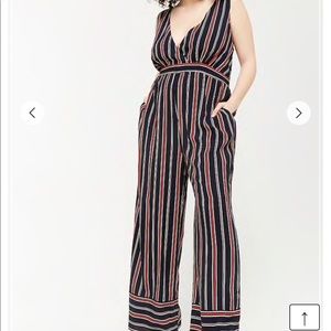 Forever 21 Pants - striped jumpsuit Forever 21 Pants - striped jumpsuit